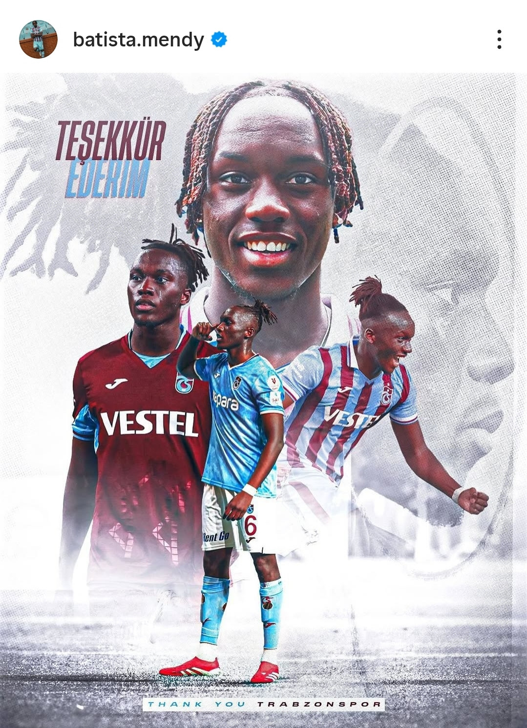 Batista Mendy Trabzonspor'a Veda Ediyor: Yeni Durağı Belli Oldu!