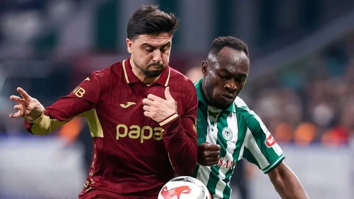 Bordo-Mavili Fırtına Konyaspor Deplasmanında Duruldu!