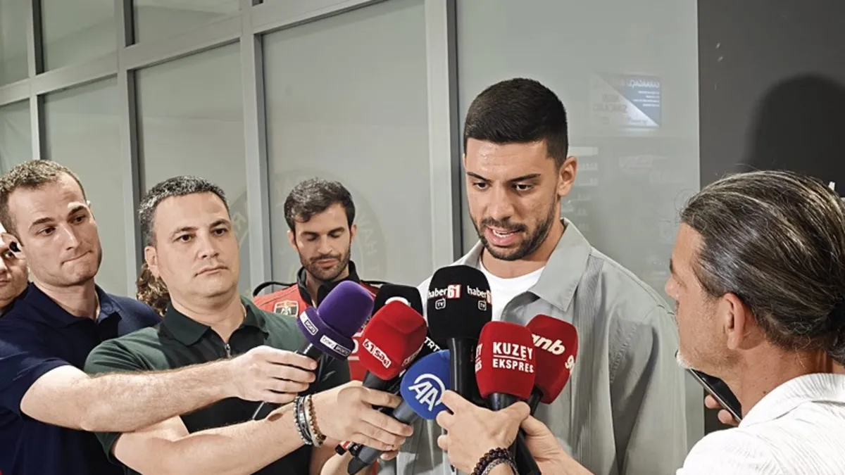 Cenk Özkaçar'dan Trabzonspor'umuza Milli Takım Hedefli Sözler!
