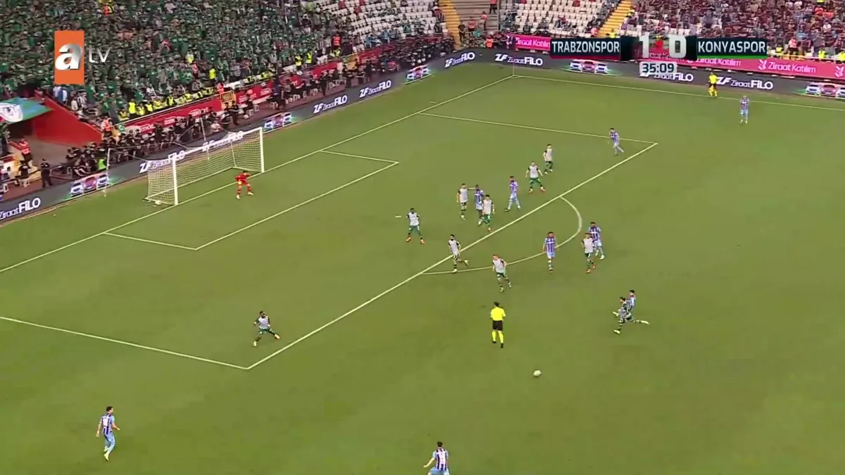 Fırtına Kupada Esiyor: Trabzonspor 2-1 Konyaspor'u Geçti!