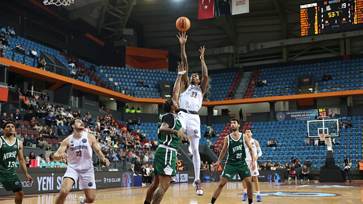 Fırtına Uzatmalarda Coştu: Trabzonspor, Nanterre 92'yi Devirdi!