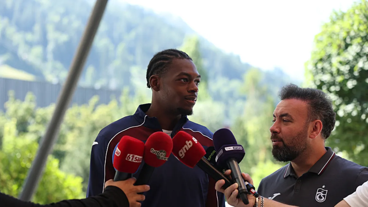Mitongo'dan Trabzonsporumuzda Büyük Hedef: Onuachu'dan Öğreneceğim