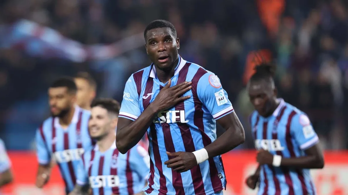 Onuachu Geri Döndü: Fırtına'nın Golcüsü Başakşehir Maçı Öncesi Sahada!