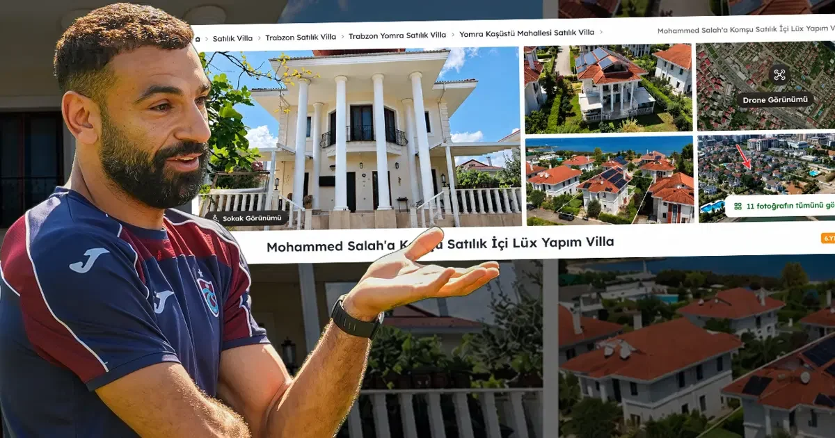 Salah'a Komşu Villa İlanı Trabzonsporumuzu Harekete Geçirdi!