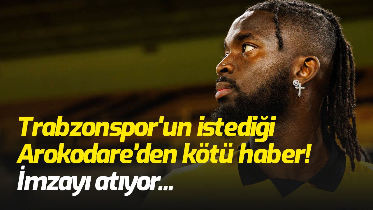 Tolu Arokodare, Ajax'a Transfer Oldu: Trabzonspor'un Golcü Arayışı Sürüyor