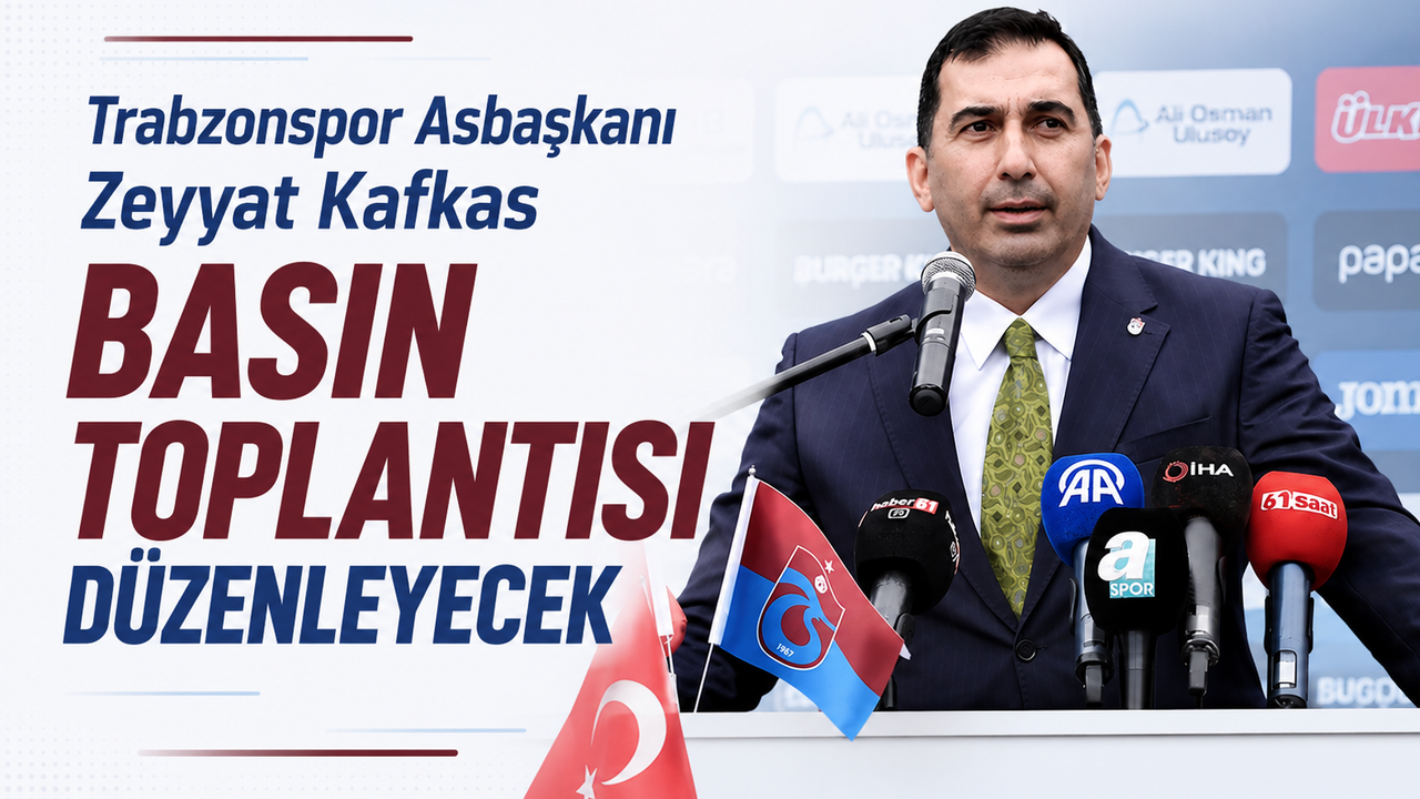 Trabzonspor Asbaşkanı Kafkas'tan Önemli Açıklamalar: Gündemimiz Belli Oldu!