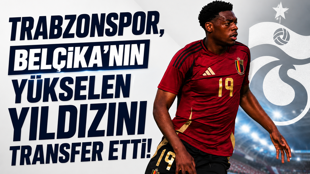 Trabzonspor, Belçika'nın Genç Yıldızı René Mitongo'yu Kadrosuna Kattı!