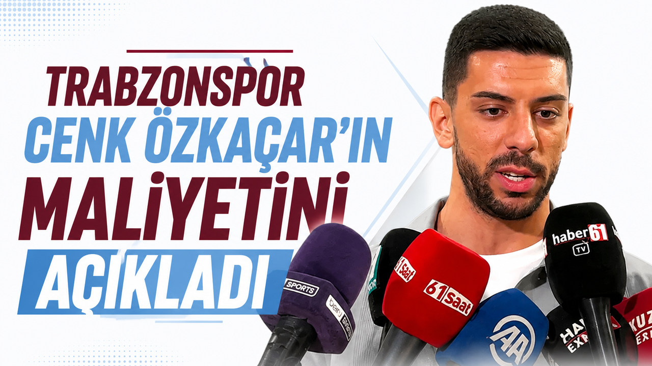 Trabzonspor, Cenk Özkacar Transferinin Maliyetini Açıkladı!