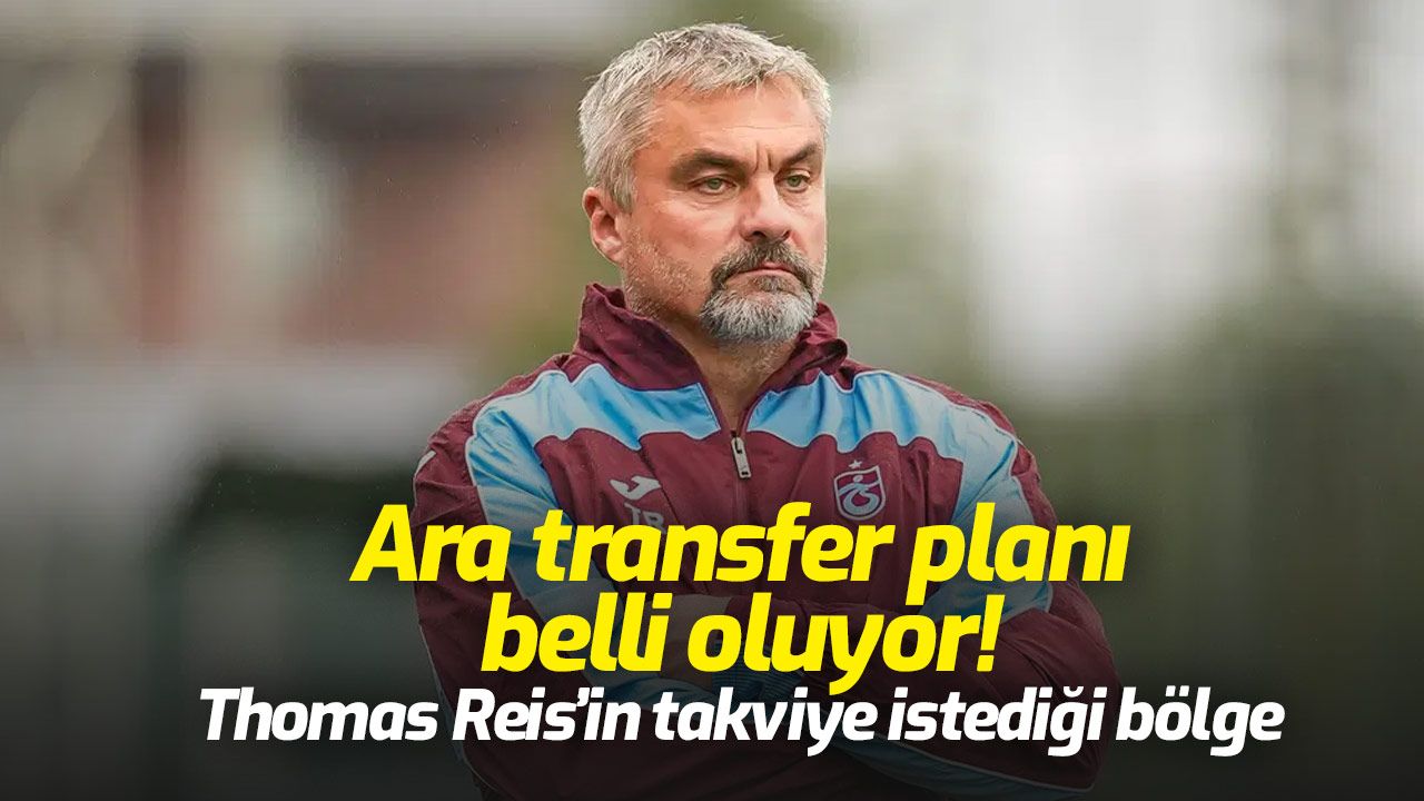 Trabzonspor'da Gündem Sıcak: Reis'in 8 Numara Talebi