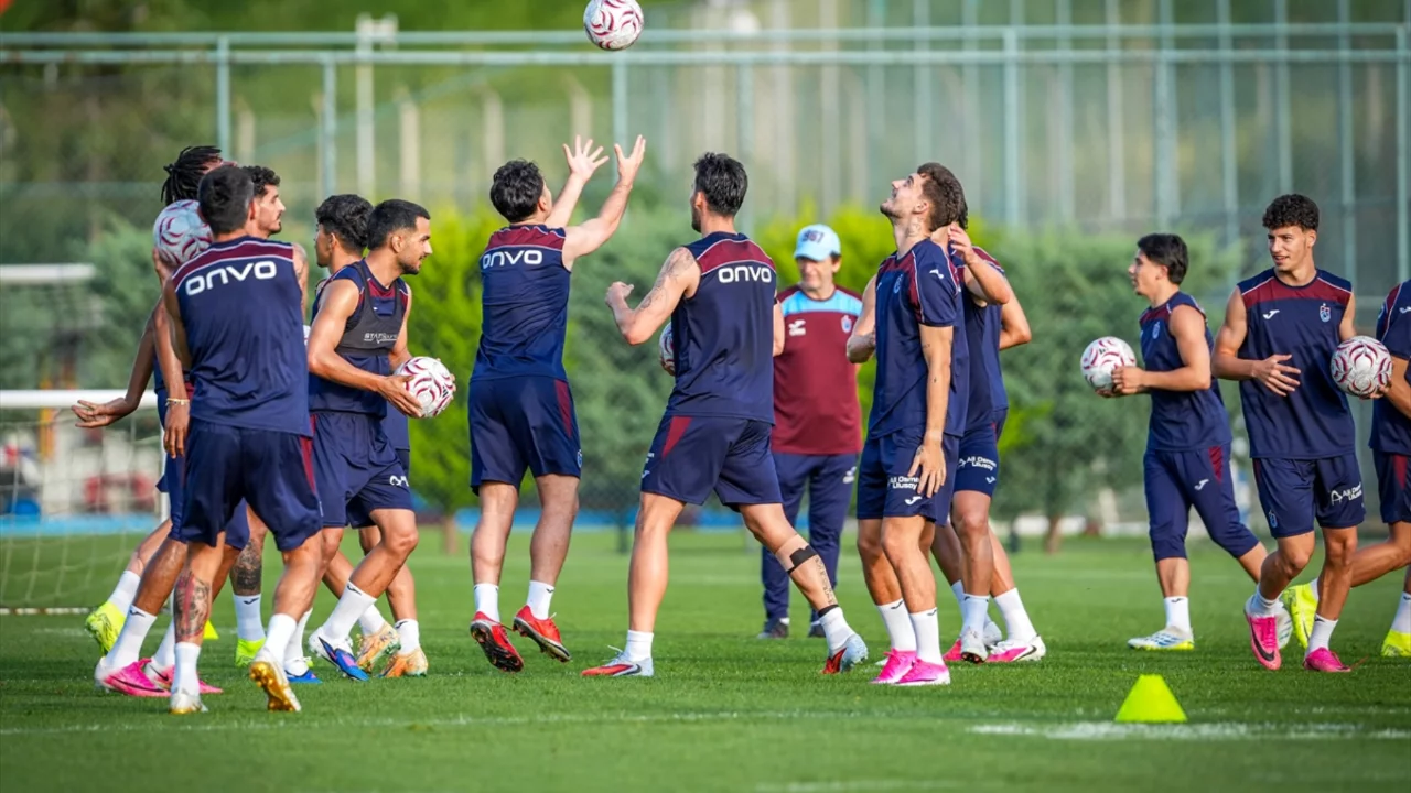 Trabzonspor'da Yeni Sezon Mesaisi Hız Kesmiyor: Fırtına Sahada!