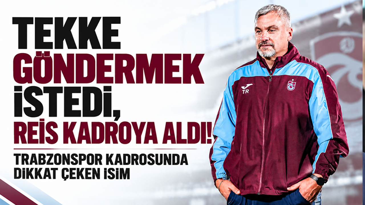 Trabzonspor'da Yeni Transfer Kadroya Giremedi! Samsunspor Maçı Öncesi Dikkat Çeken Kararlar