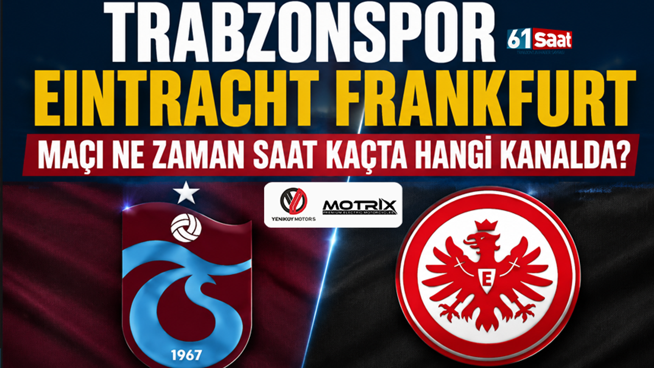 Trabzonspor'dan Frankfurt Maçı Açıklaması: Seyircisiz Oynanacak!