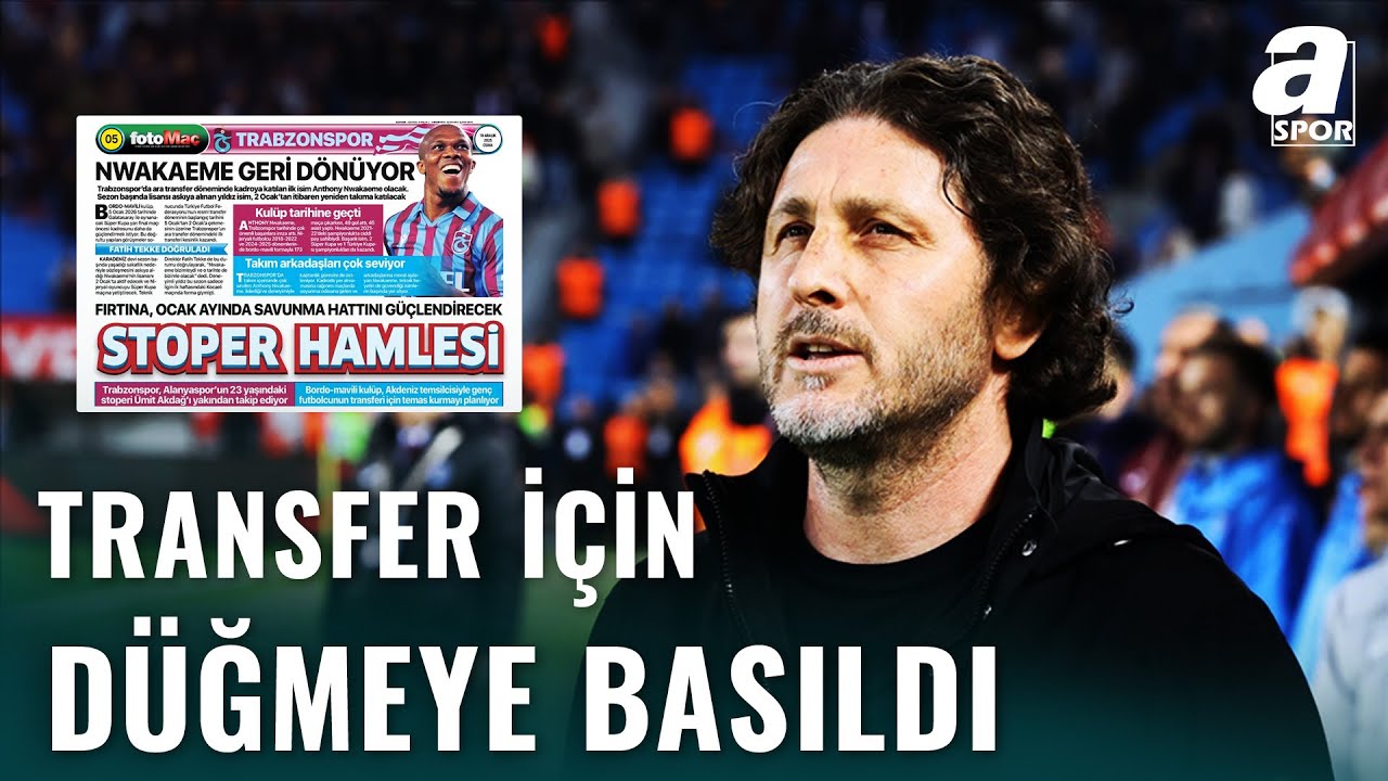 Trabzonspor'dan Yerli Stoper Hamlesi: İlk Temaslar Kuruldu!