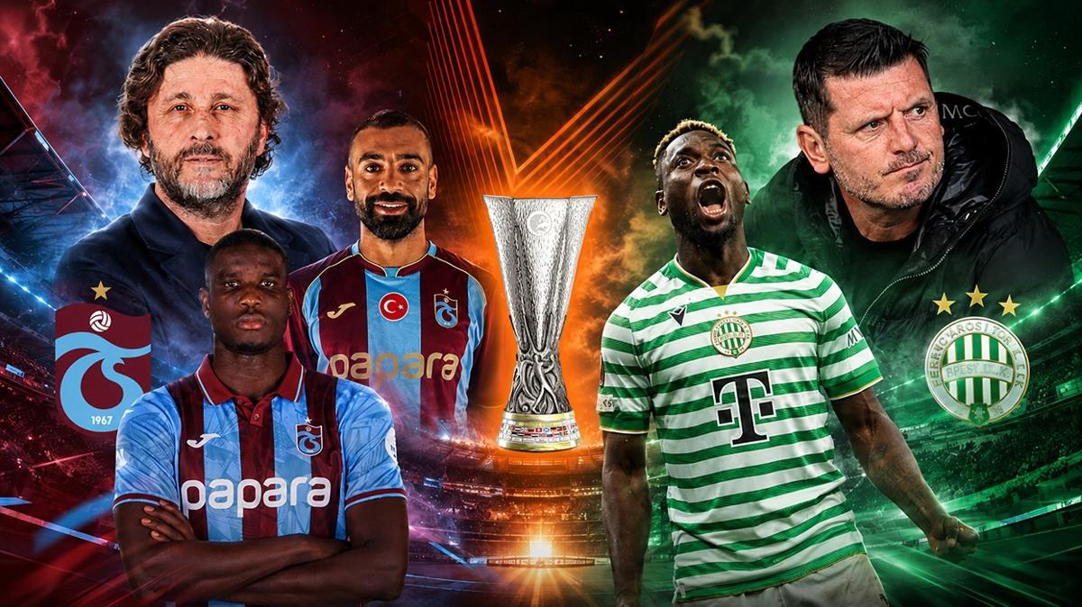 Trabzonspor - Ferencvaros Maç Kadrosu ve Muhtemel 11'ler Belli Oldu!