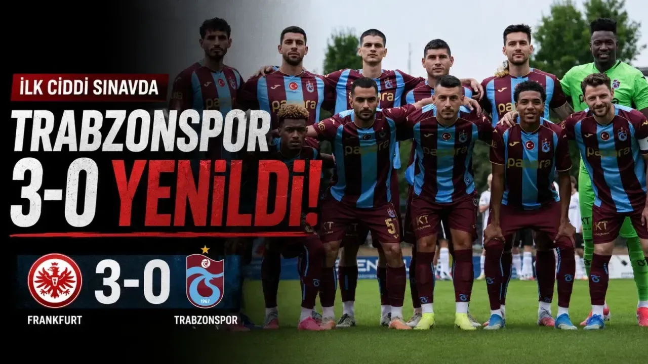 Trabzonspor'umuz Avusturya Kampında İlk Ciddi Sınavını Verdi
