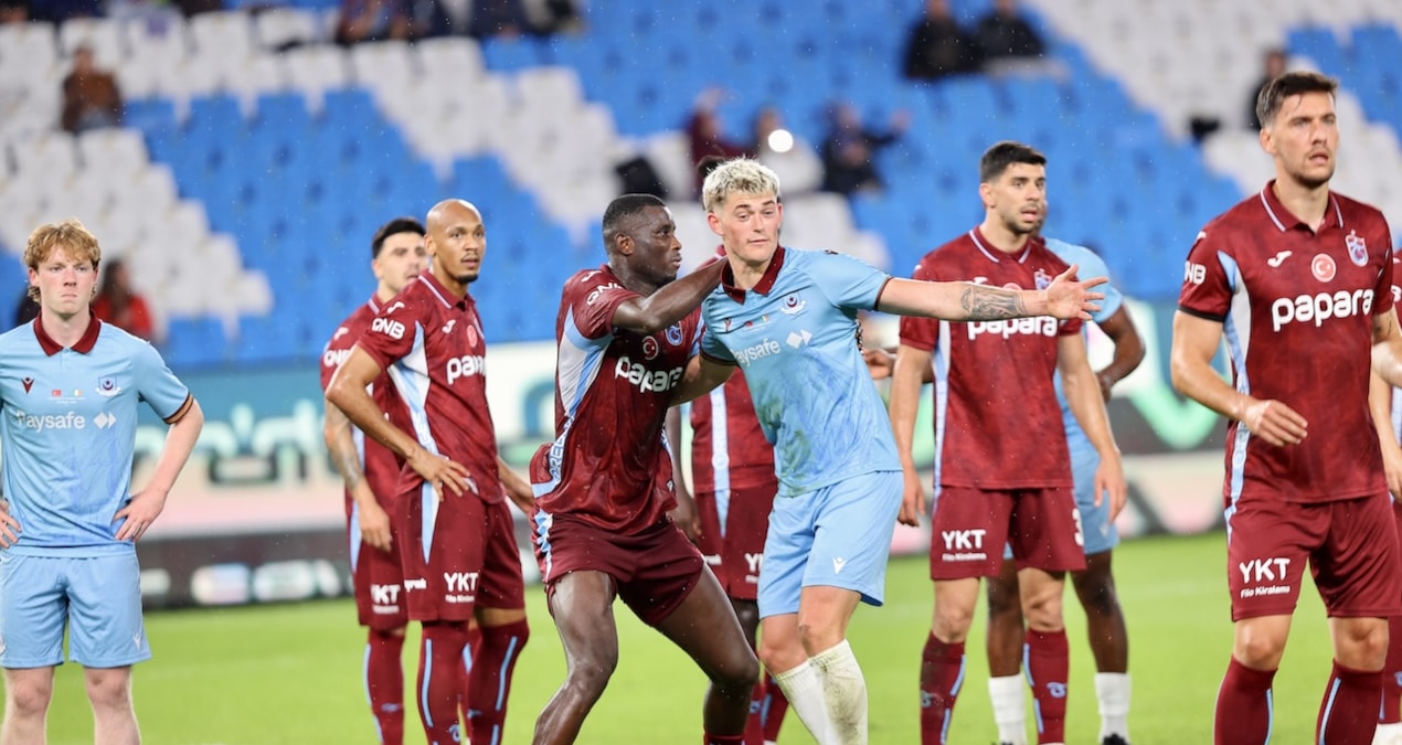 Trabzonspor'umuz Drogheda United ile Dostluk Maçında Sahadaydı