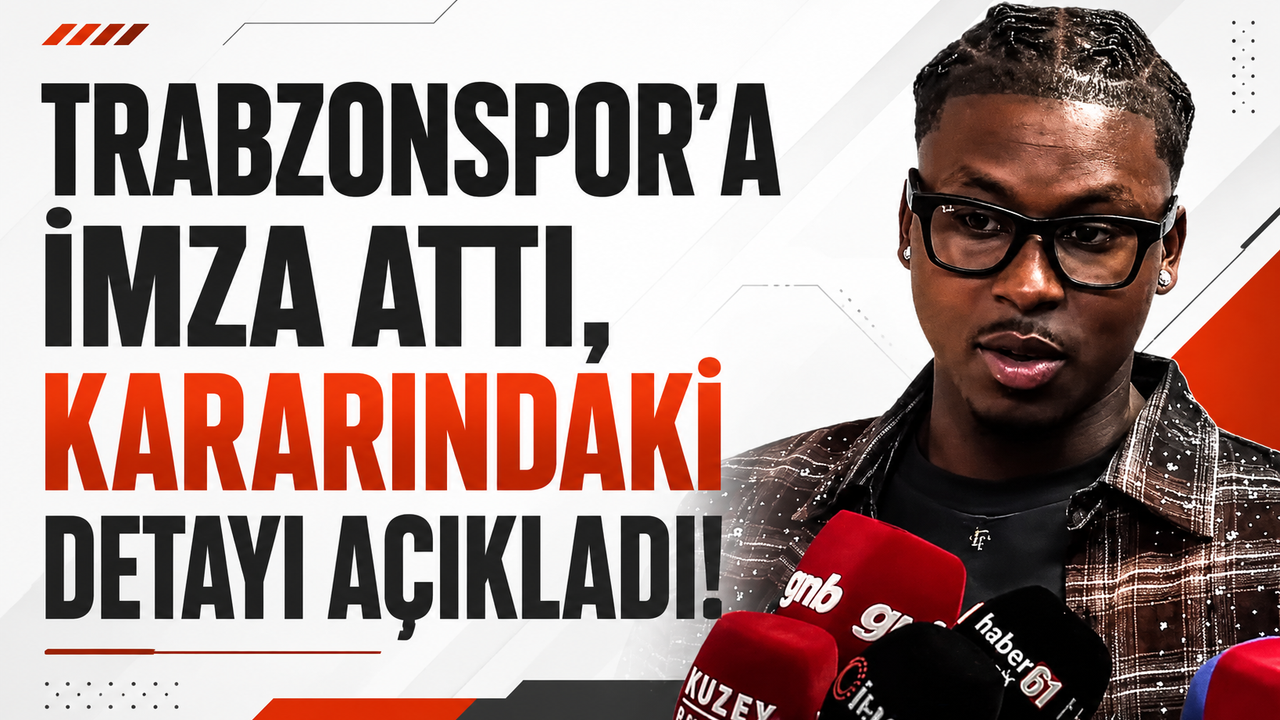 Trabzonspor'un Yeni Sol Beki Cabral Kararındaki Detayı Açıkladı!