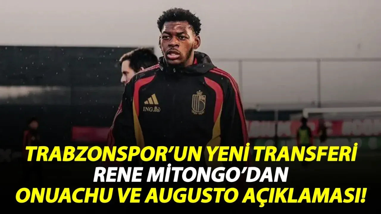 Trabzonspor'un Yeni Yıldızı Mitongo'dan Onuachu Yorumu: Benzer Profiller!
