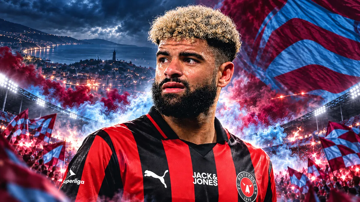 Trabzonsporumuz Orta Sahasına Midtjylland'dan Güçlü Takviye: Philip Billing Gündemde!
