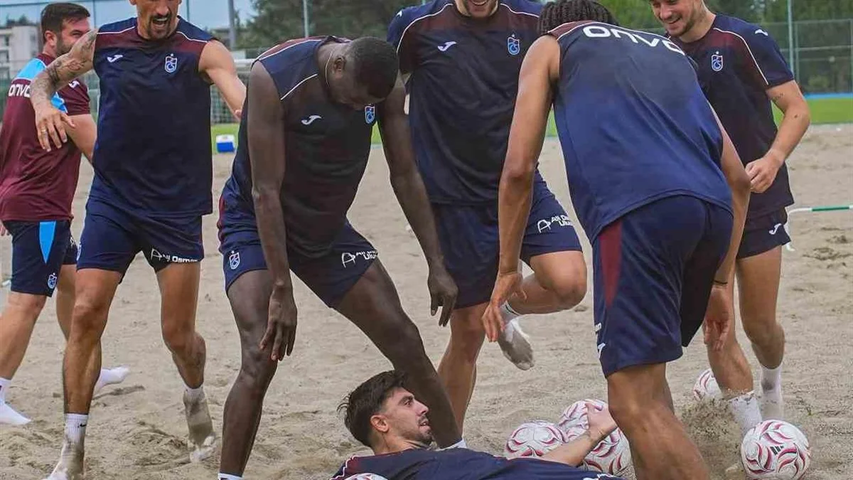Trabzonsporumuz Yeni Sezon Hazırlıklarında Salonda Kuvvet Depoladı!