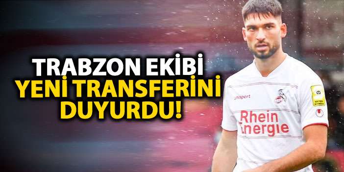 Trabzonsporumuz Yeni Transferlerini Duyurdu: 61 Numaralı Forma Sahibi Belli Oldu!