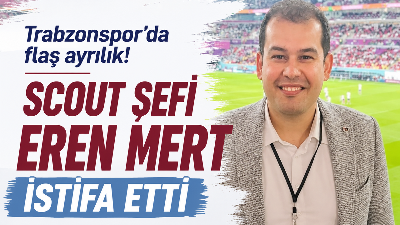 Trabzonsporumuzda Eren Mert'ten Şok İstifa Kararı!