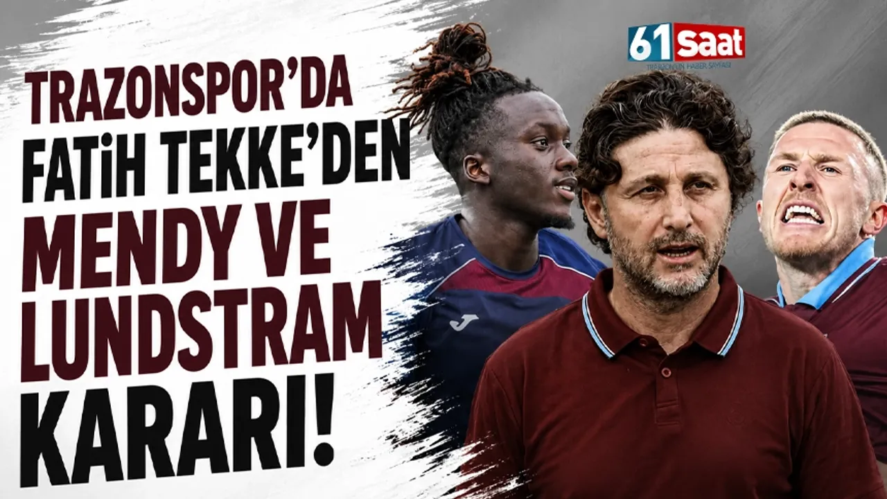 Trabzonsporumuzdan Mendy ve Lundstram Kararı: Avusturya Kampına Alınmadılar