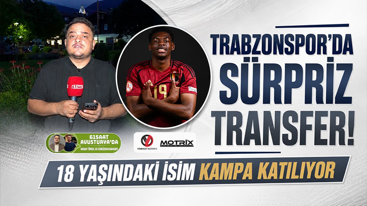 Trabzonsporumuzdan Sürpriz Hamle: 18 Yaşındaki René Mitongo Kampa Katılıyor!