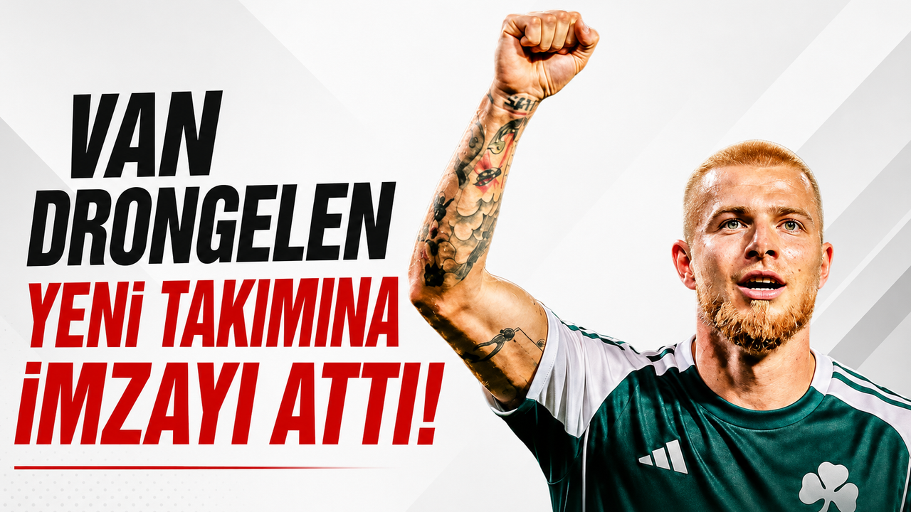 Trabzonsporumuzun Takibindeki Drongelen, Panathinaikos'a Gitti