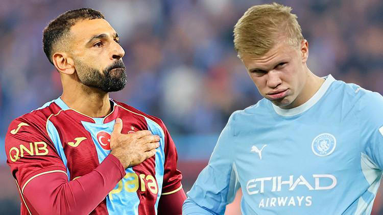 Trabzonsporumuzun Yıldızı Salah, Avrupa'da Haaland'ı Yakaladı!