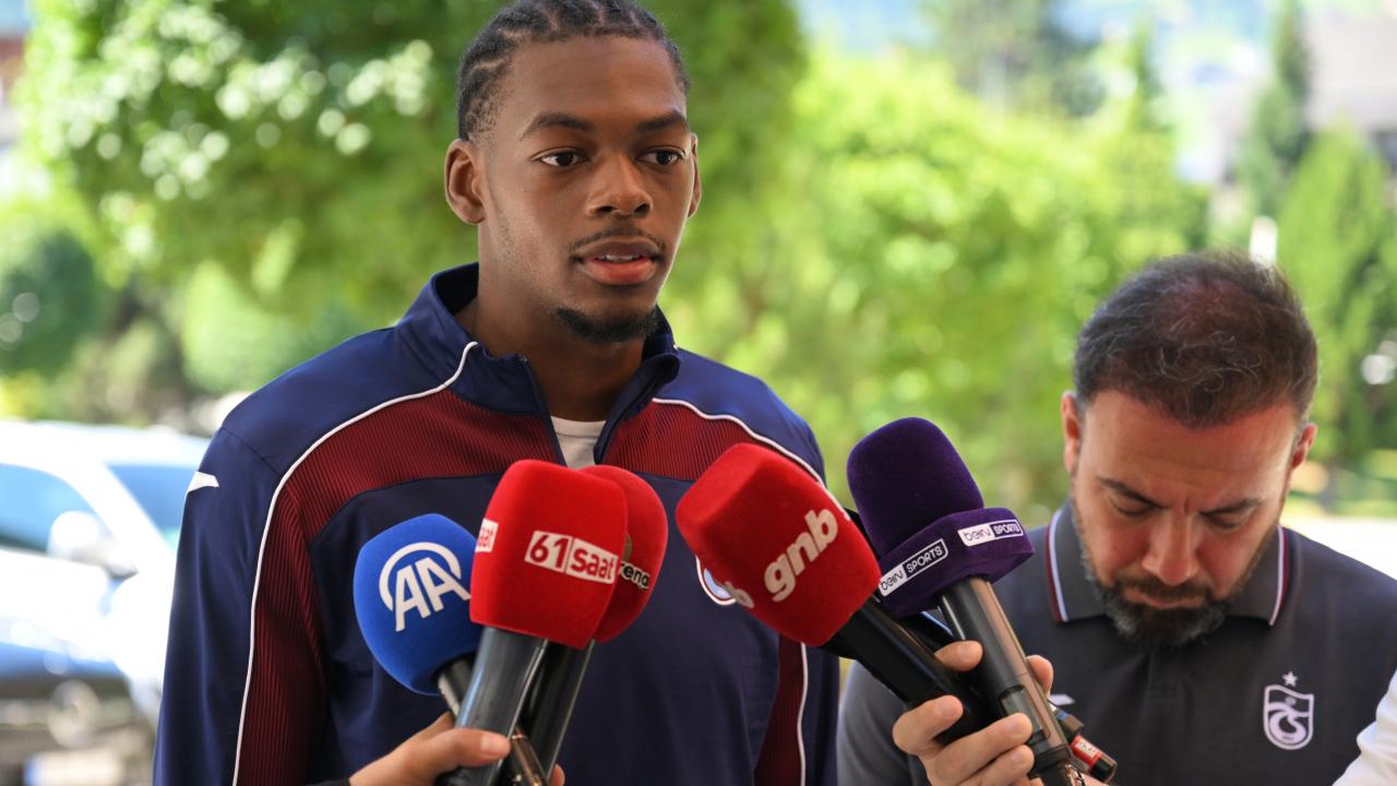 Yeni Transferimiz Rene Mitongo, Trabzonspor Kampına Katıldı: Gelecek Bizim!